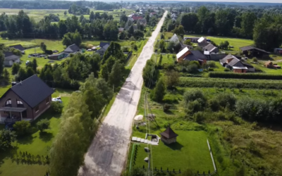 Село Черче з висоти пташиного польоту